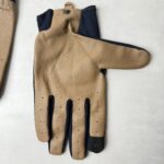 Gants de moto Racer Iron homme beige/bleu marine taille XXL — vue 5