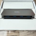 Hub USB-C 4 ports StarTech.com HB30CM4AB gris — vue 2