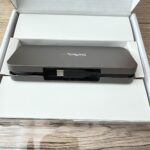 Hub USB-C 4 ports StarTech.com HB30CM4AB gris — vue 3