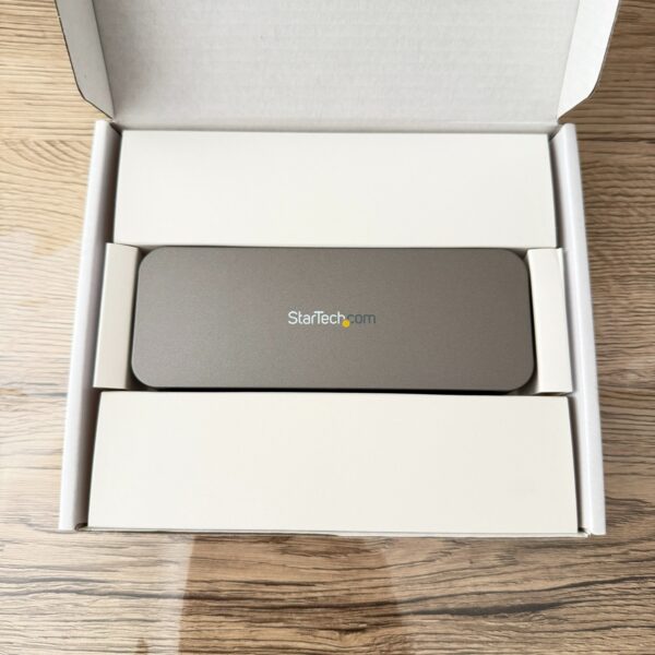 Hub USB-C 4 ports StarTech.com HB30CM4AB gris — vue 4
