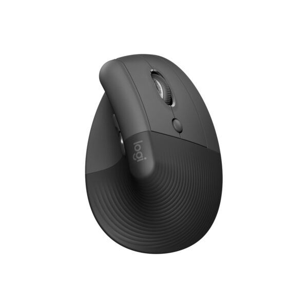 Souris verticale ergonomique sans fil pour gaucher Logitech Lift for Business Left noir