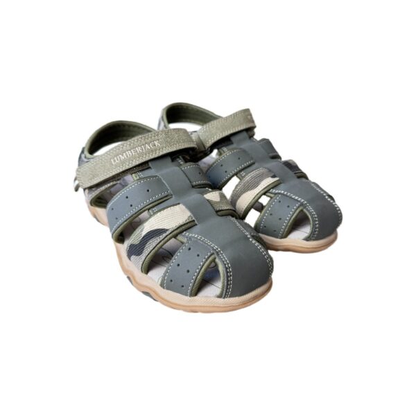 Sandales enfant Lumberjack kaki taille 34