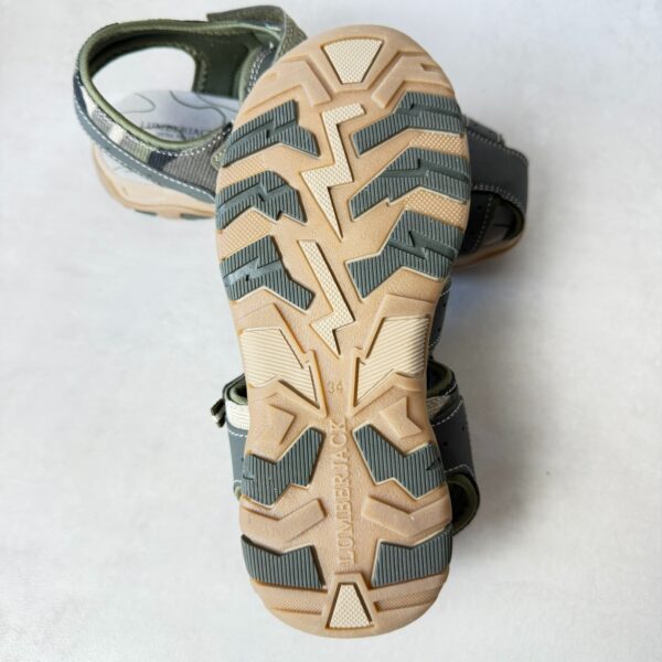 Sandales enfant Lumberjack kaki taille 34 — vue 6