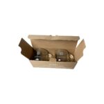 Coffret de 2 tasses double espresso Nespresso Collection exclusive Ambassador transparent