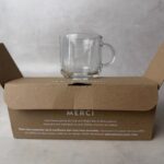 Coffret de 2 tasses double espresso Nespresso Collection exclusive Ambassador transparent — vue 3
