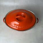 Faitout avec couvercle Le Creuset orange — vue 2