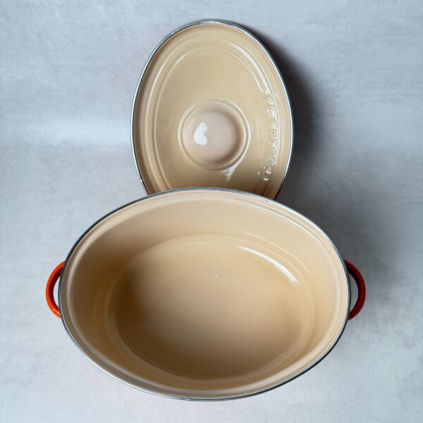 Faitout avec couvercle Le Creuset orange — vue 3