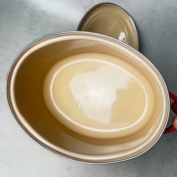 Faitout avec couvercle Le Creuset orange — vue 4