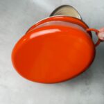 Faitout avec couvercle Le Creuset orange — vue 6