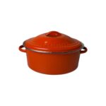 Faitout avec couvercle Le Creuset orange