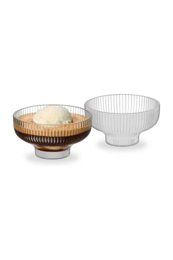 Lot de 2 coupelles à dessert Nespresso Collection Barista transparent