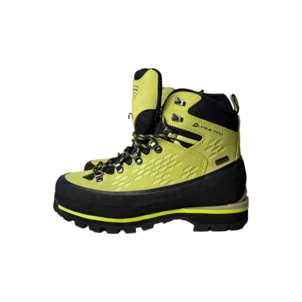 Chaussures de randonnée montantes Alpine Pro Atticu homme vert citron taille EU 41 (UK 7.5, US 8.5, 265 mm)