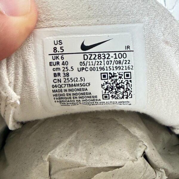 Baskets Nike Air Max Plus femme crème taille 40 — vue 8