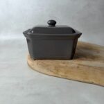 Terrine avec couvercle Emile Henry gris anthracite — vue 2