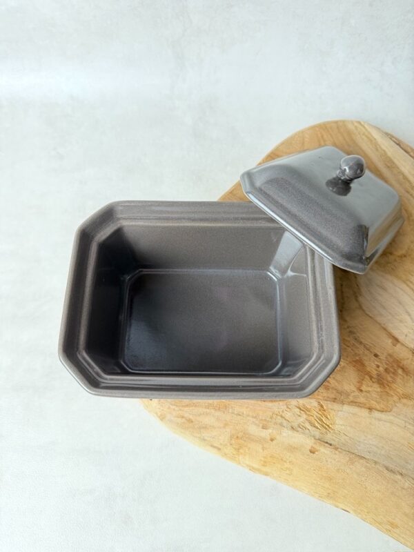 Terrine avec couvercle Emile Henry gris anthracite — vue 4