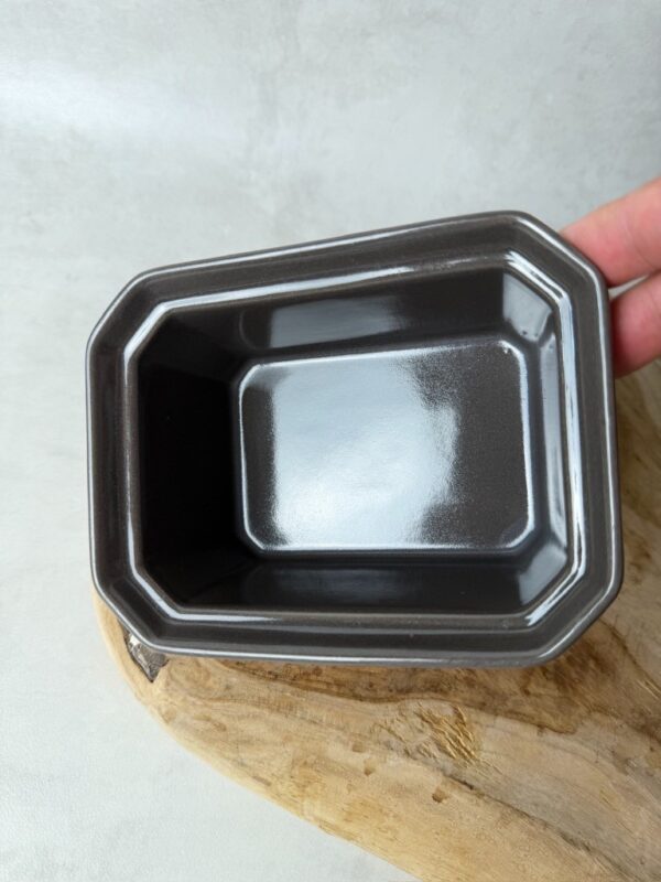 Terrine avec couvercle Emile Henry gris anthracite — vue 5