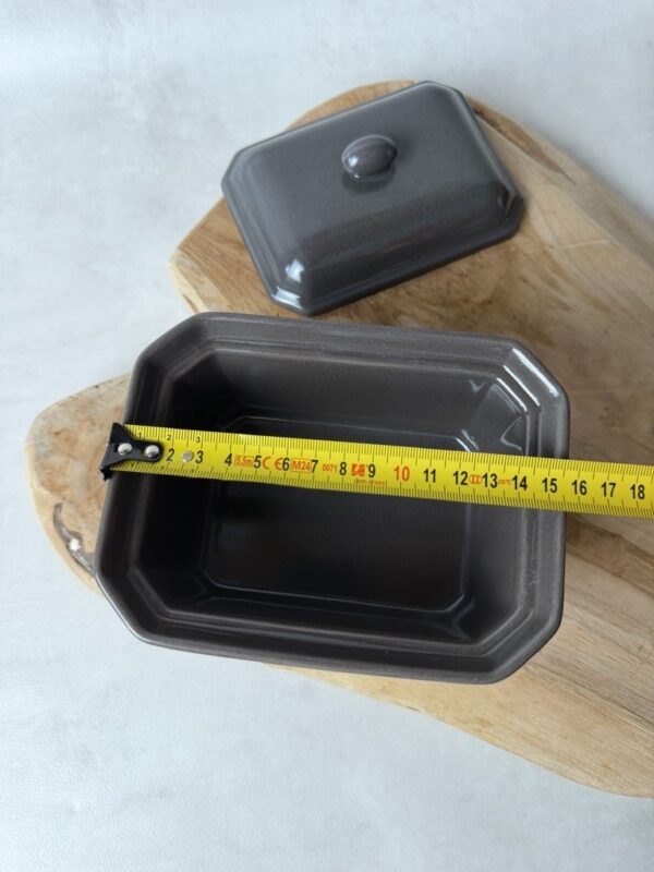 Terrine avec couvercle Emile Henry gris anthracite — vue 7