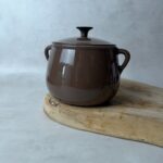 Cocotte ronde avec couvercle Cousances marron — vue 2