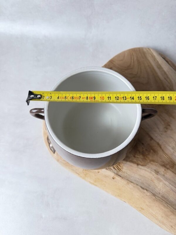 Cocotte ronde avec couvercle Cousances marron — vue 8