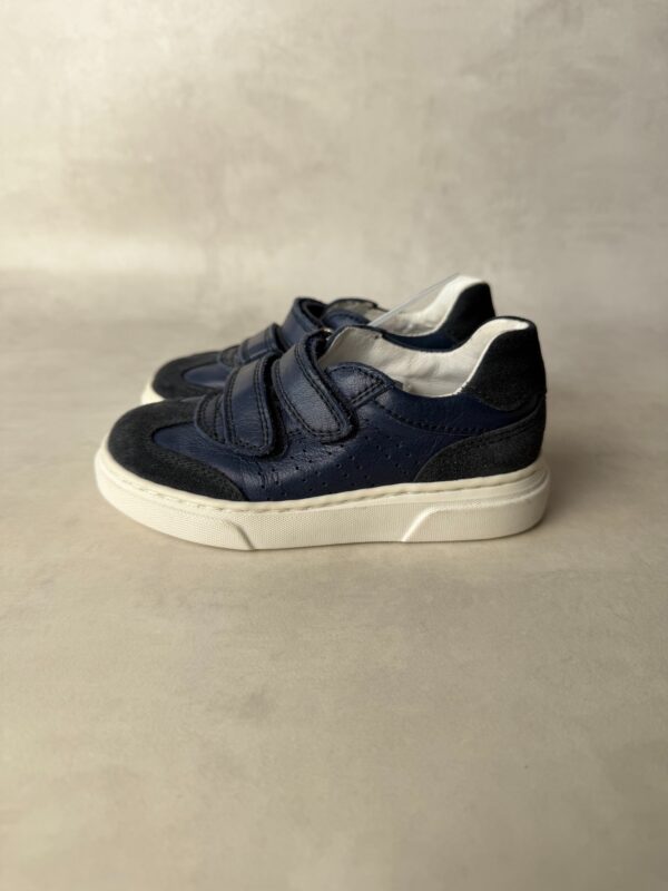 Baskets à scratch enfant clic! bleu marine taille 24 — vue 2