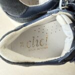 Baskets à scratch enfant clic! bleu marine taille 24 — vue 6