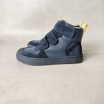 Baskets montantes à scratch enfant Bundgaard bleu marine taille 28 — vue 2
