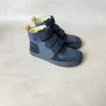 Baskets montantes à scratch enfant Bundgaard bleu marine taille 28 — vue 4