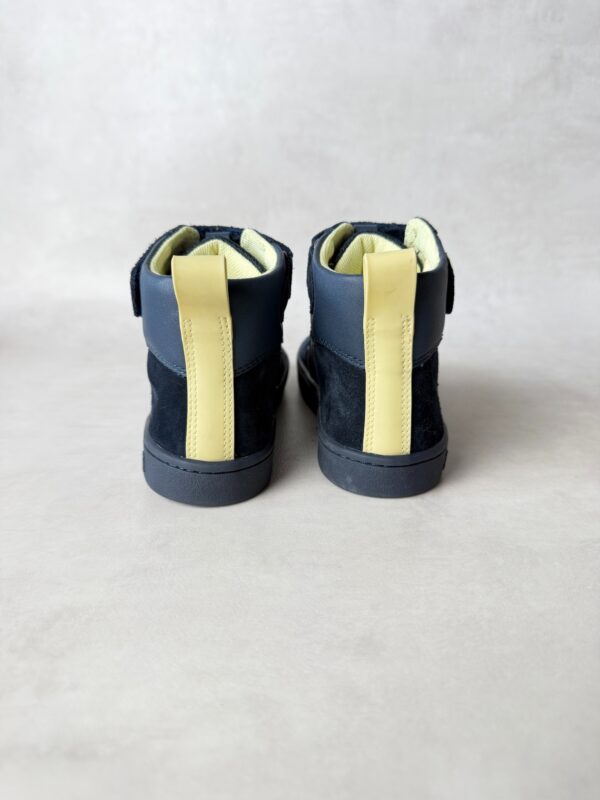 Baskets montantes à scratch enfant Bundgaard bleu marine taille 28 — vue 6
