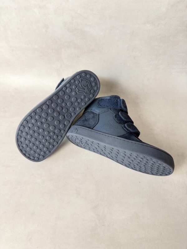 Baskets montantes à scratch enfant Bundgaard bleu marine taille 28 — vue 8