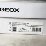 Baskets basses à lacets et zip latéral Geox D Blomiee C femme noir taille 37 — vue 11