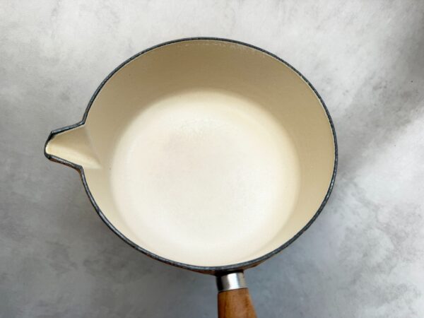 Lot de 3 casseroles avec couvercles Le Creuset la mama marron taille 14, 16 et 18 cm — vue 7