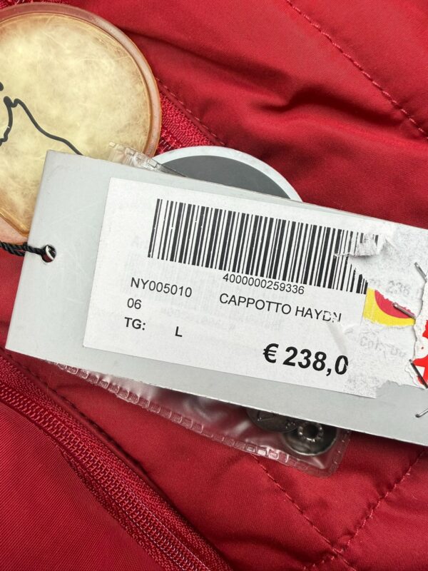 Manteau long matelassé Norway Haydn femme rouge taille L — vue 4