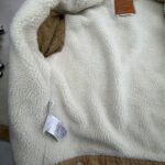 Veste camionneur doublée sherpa Levi's homme beige taille XL — vue 8