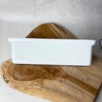Terrine rectangulaire à couvercle Le Creuset blanc taille 28 — vue 10