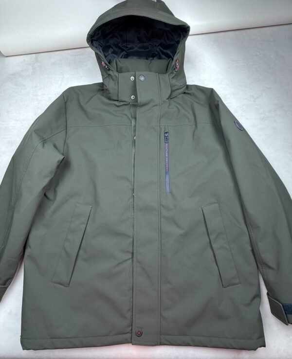 Parka à capuche NZA New Zealand Auckland Alpen homme vert kaki taille XXL — vue 17