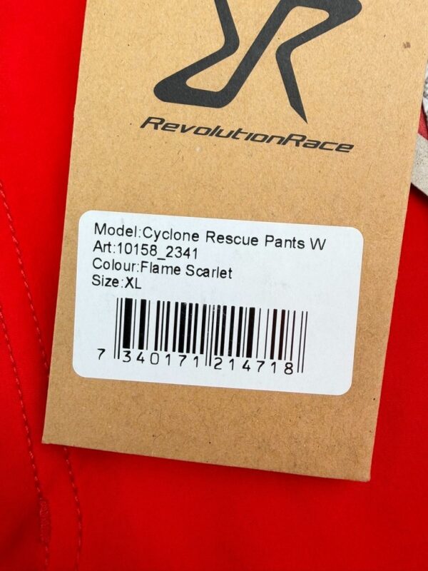 Pantalon de ski RevolutionRace Cyclone Rescue Pants W femme rouge taille XL — vue 14