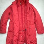 Manteau long matelassé Norway Haydn femme rouge taille L — vue 2