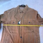 Veste workwear G-Star RAW Chore Workwear Jacket homme beige taille XXL — vue 7