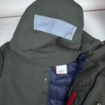 Parka à capuche NZA New Zealand Auckland Alpen homme vert kaki taille XXL — vue 6