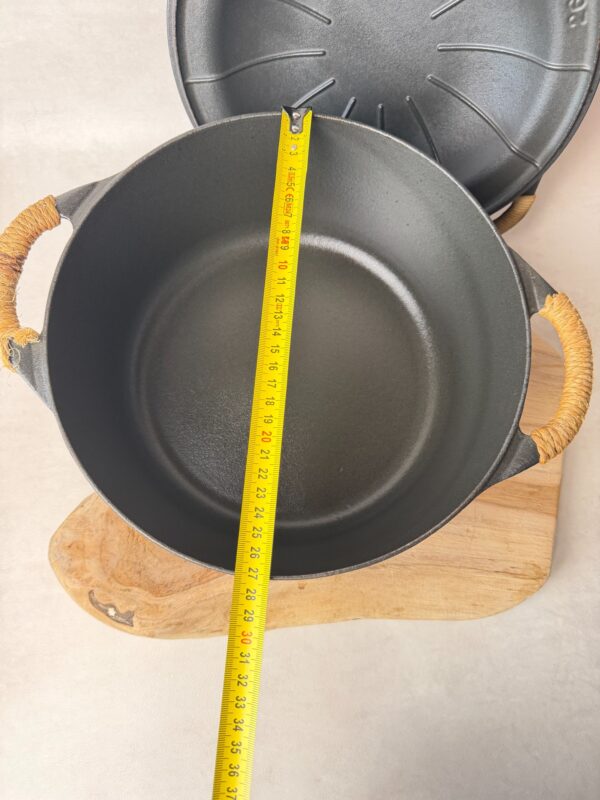 Cocotte doufeu avec couvercle Cousances unisexe noir taille 26 cm — vue 10