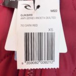 Veste matelassée à capuche Rip Curl Anoeta Quilted femme rouge foncé taille XS — vue 6