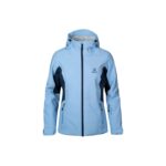 Veste de ski imperméable à capuche Halti Tahko W DX Ski Jacket femme bleu clair taille FR 38 (FIN/DE 36, ITA 42)