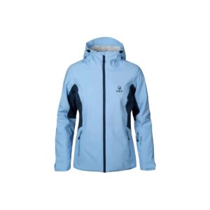 Veste de ski imperméable à capuche Halti Tahko W DX Ski Jacket femme bleu clair taille FR 38 (FIN/DE 36, ITA 42)
