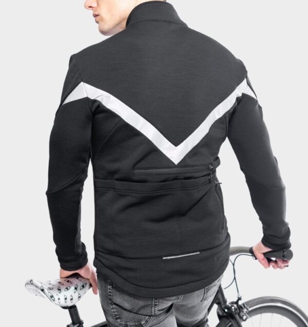 Veste de cyclisme Racer The Quest homme noir taille M — vue 2