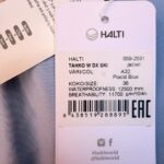 Veste de ski imperméable à capuche Halti Tahko W DX Ski Jacket femme bleu clair taille FR 38 (FIN/DE 36, ITA 42) — vue 7