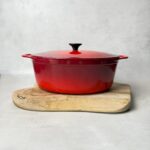 Cocotte ovale avec couvercle Cousances unisexe rouge taille 28 — vue 2