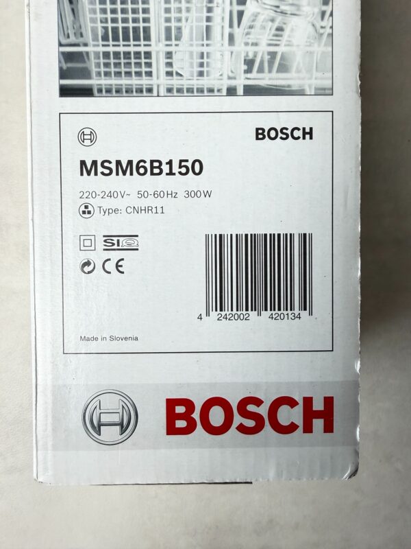 Mixeur plongeant Bosch MSM6B150 blanc — vue 4