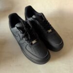 Baskets basses Nike Air Force 1 '07 homme noir taille 44 — vue 5
