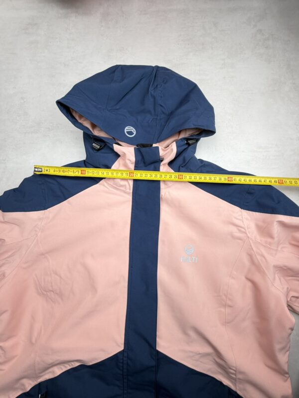 Veste de ski femme Halti Corinne W+ DX Ski Jacket rose corail/bleu marine taille FR 44+ (FIN/DE 42+, ITA 48+) — vue 16