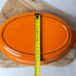 Plat à gratin ovale Le Creuset orange taille 28 — vue 12